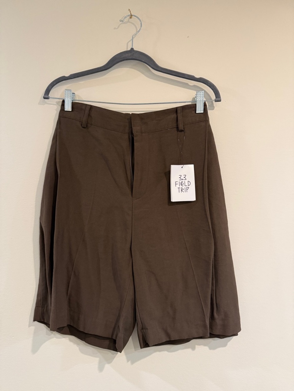 Men's Brown Hybrid Shorts